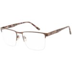 stylish half rim eyeglasses
