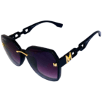 Cliqlens Kevin Bacon black round sheet sunglasses