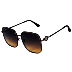 Cliqlens kevin bacon square metak brown sunglasses for men and women