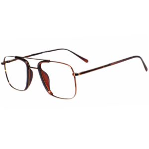 Cliqlens Studio Full Rim Square double bar sheet eyeglasses for men and Women