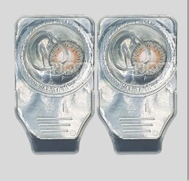 Grey Brown Color Style Contact Lenses