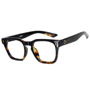 JackBerry Full Rim Grey Square Sheet Eyeglasses for Men and Women