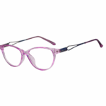 Full Rim Light purple Cat-eye Sheet Computer Eyeglasses for Women