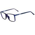 trendy cliqlens blue ocean sheet blue square eyeglasses for men and women