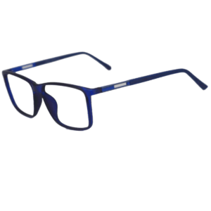 trendy cliqlens blue ocean sheet blue square eyeglasses for men and women