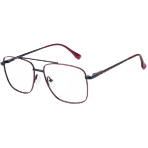 Cliqlens Studio Full Rim Blue Copper brown Metal eyeglasses for Men