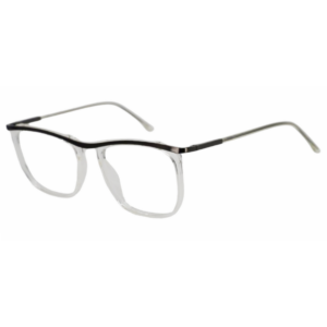 Cliqlens Studio Full Rim Transparent Square Metal Sheet eyeglasses for Men and Women
