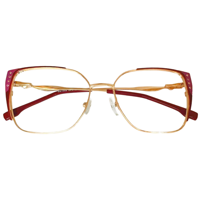 women eyeglasses dual cat eye