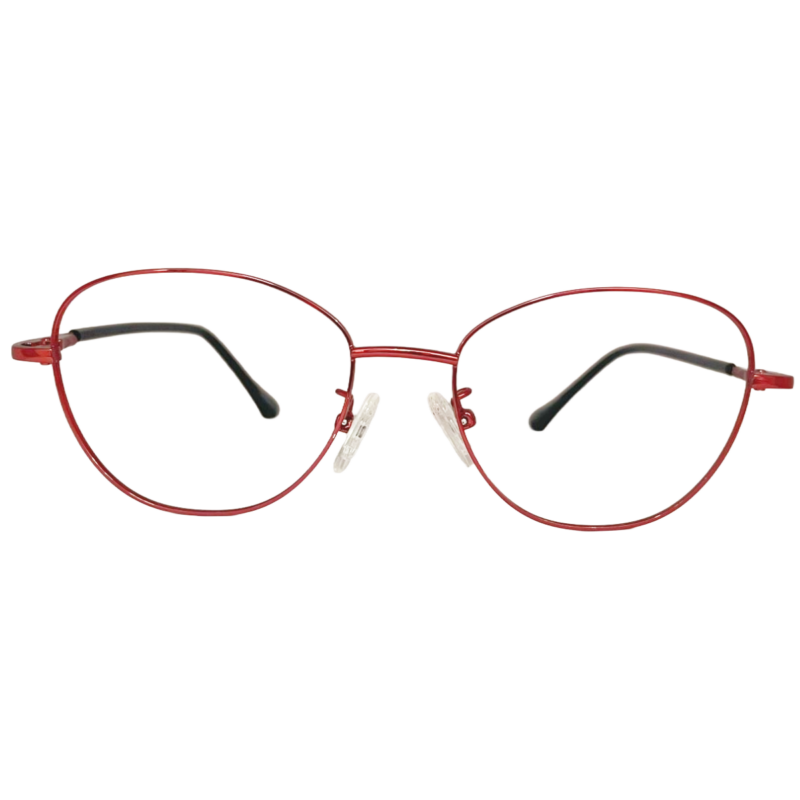 Mehroon cat eye women eyeglasses