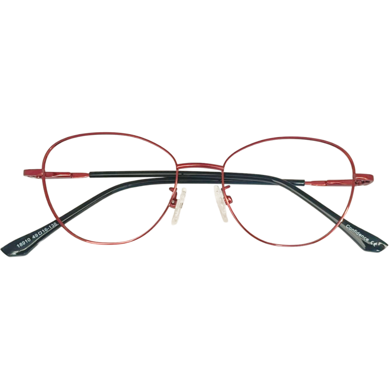 Mehroon cat eye women eyeglasses