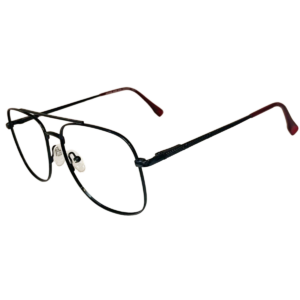 Cliqlens Studio Full Rim Black Square Metal eyeglasses for Men