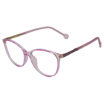 Full Rim Light pink Cat-eye Sheet Computer Eyeglasses for Women