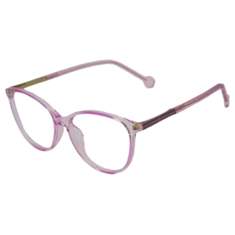 Full Rim Light pink Cat-eye Sheet Computer Eyeglasses for Women Full Rim Light pink Cat-eye Sheet Computer Eyeglasses for Women