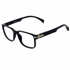 Trendy Black Square Sheet Eyeglasses for Men & Women