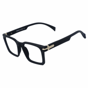 Trendy Black Square Sheet Eyeglasses for Men & Women