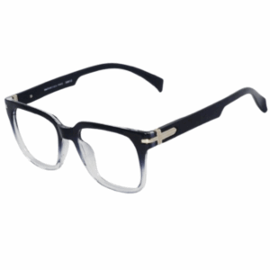 Trendy Black dual Square Sheet Eyeglasses for Men & Women