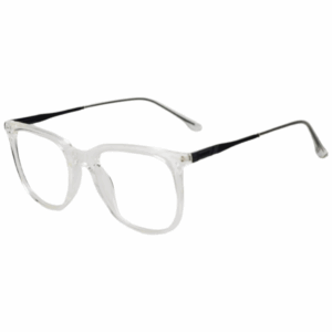 Cliqlens Full Rim Transparent Square Sheet eyeglasses for Men and Women
