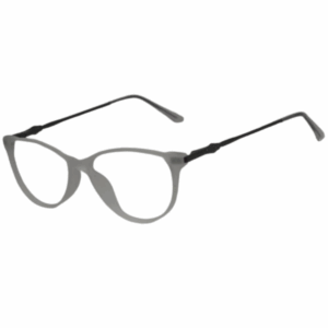 Cliqlens Full Rim Grey Cat eye Sheet Eyeglasses for Women