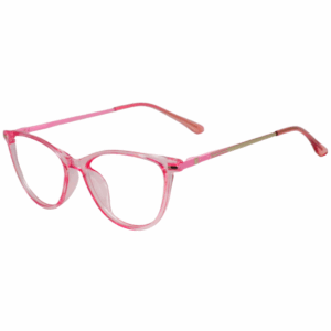 Cliqlens Full Rim Pink Cat eye SHeet eyeglasses for Women