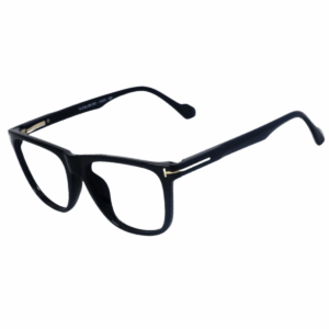 Trendy Black dual Square Sheet Eyeglasses for Men & Women