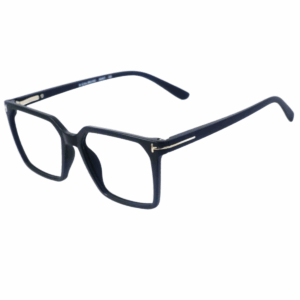 Trendy Black Square Sheet Eyeglasses for Men & Women