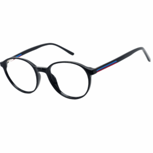 Cliqlens Studio Full Rim Black Round sheet eyeglasses for Men and Women