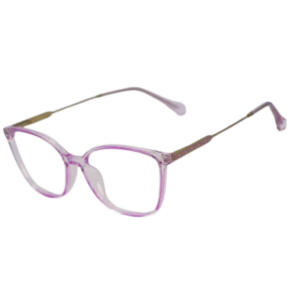 Cliqlens Full Rim Light Pink Cat eye  Sheet Computer eyeglasses for Women
