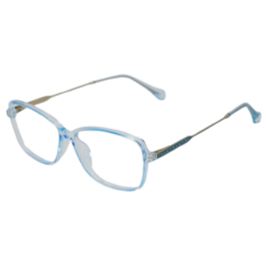 Cliqlens Full Rim Light Blue Cat eye  Sheet Computer eyeglasses for Women