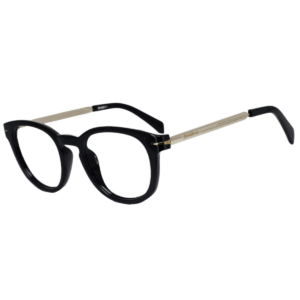 JackBerry Full Rim Round Thick Sheet Eyeglasses for Men and Women