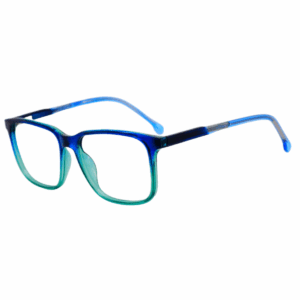 Cliqlens studio full rim square blue sheet eyeglasses for men and women
