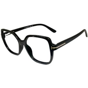Trendy Light Peach, Purple Dual Square Sheet Eyeglasses for Men & Women