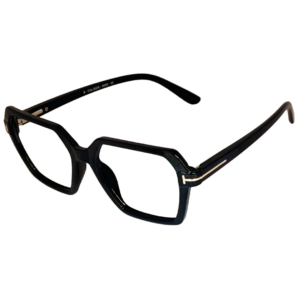 Trendy Transparent Square Sheet Eyeglasses for Men & Women