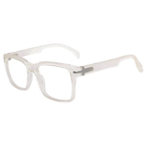 Trendy Transparent, Light Grey & More Square/Wayfarer Sheet Eyeglasses for Men & Women