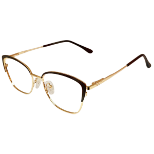 Cliqlens Studio Fancy Purple or Golden Cat Eye Metal eyeglasses for Women