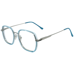 Geometry Sheet eyeglasses for Man & Women | Blue Ocean