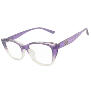 Cat eye Full Rim Light Purple Sheet Eyeglasses for Women | Cliqlens