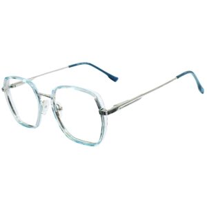 Geometry Sheet eyeglasses for Man & Women | Blue Ocean