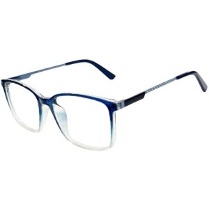 Blue Ocean Square Sheet Eyeglasses for Men and Women