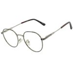 round metal eyeglasses classic frame