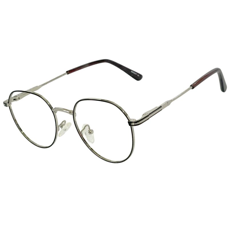 round metal eyeglasses classic frame