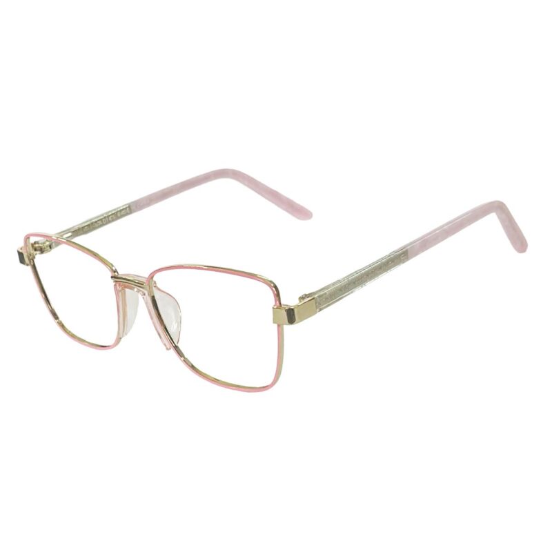 Cliqlens Full Rim Cat Eye Metal Eyeglasses for women