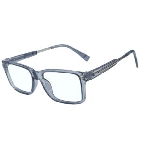 Blue Ocean Full Rim Trans-Blue Square Sheet Eyeglasses for Men & Women